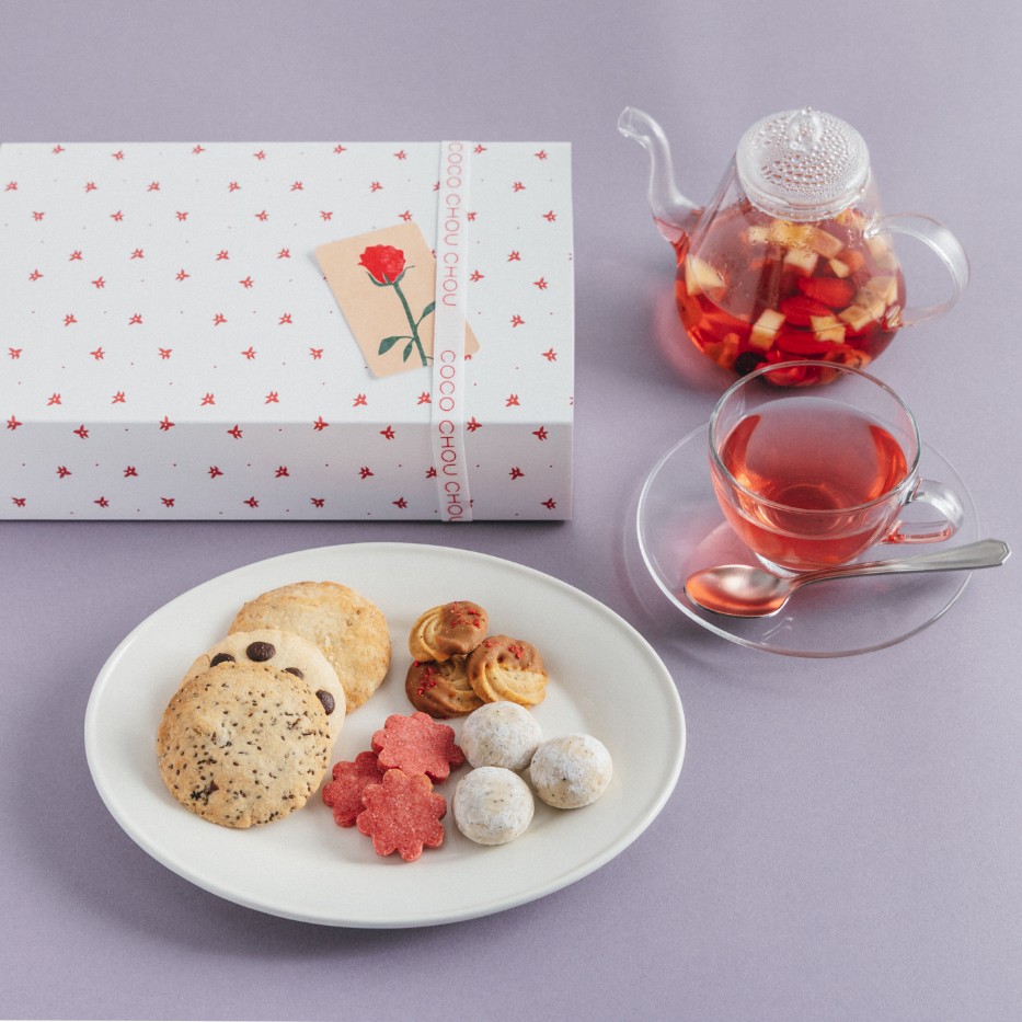 ＜母の日限定・国産フルーツティーセット＞やさしくときめく焼き菓子ギフト(大)