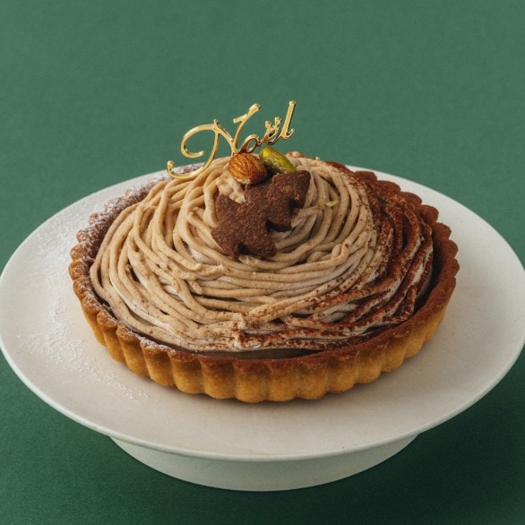 ＜Xmas限定＞ヴィーガン和栗モンブランタルト【4号/12cm/2～4人分】※12/12以降のお届け