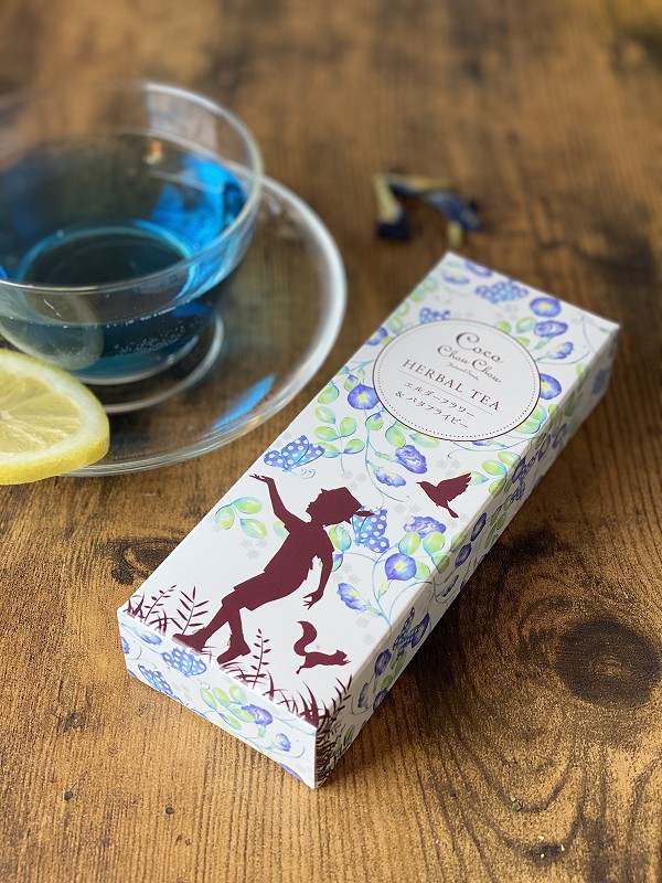 ノンカフェインハーブティーセット いちご畑のルイボスティー エルダーフラワー バタフライピー ハーブティー Coco Chouchou