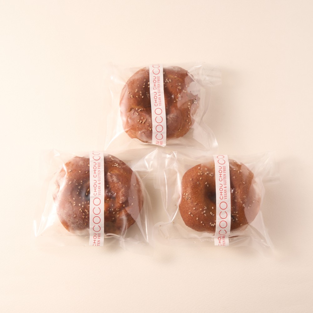 <3個セット>米粉ベーグル・ドライイチジク