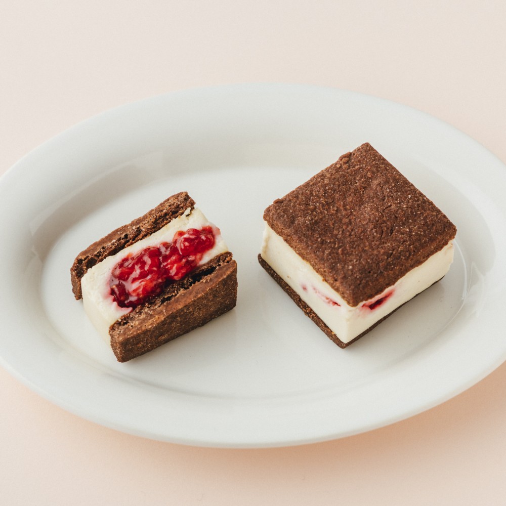 【期間限定】ヴィーガンバターサンド　ストロベリー＆ホワイトチョコレート(6個セット)