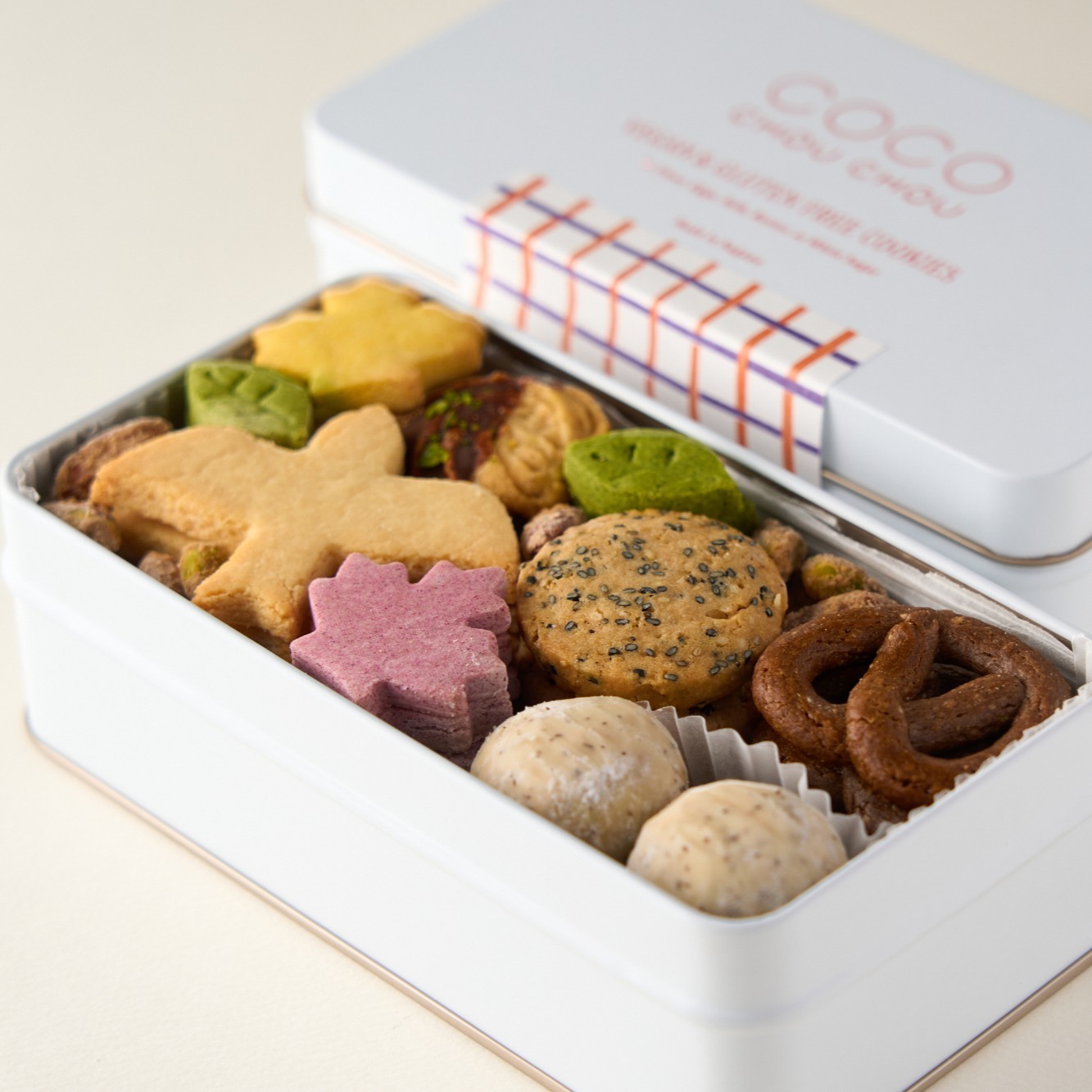 秋限定＞つばめと紅葉のクッキー缶 | すべての商品 | CocoChouChou