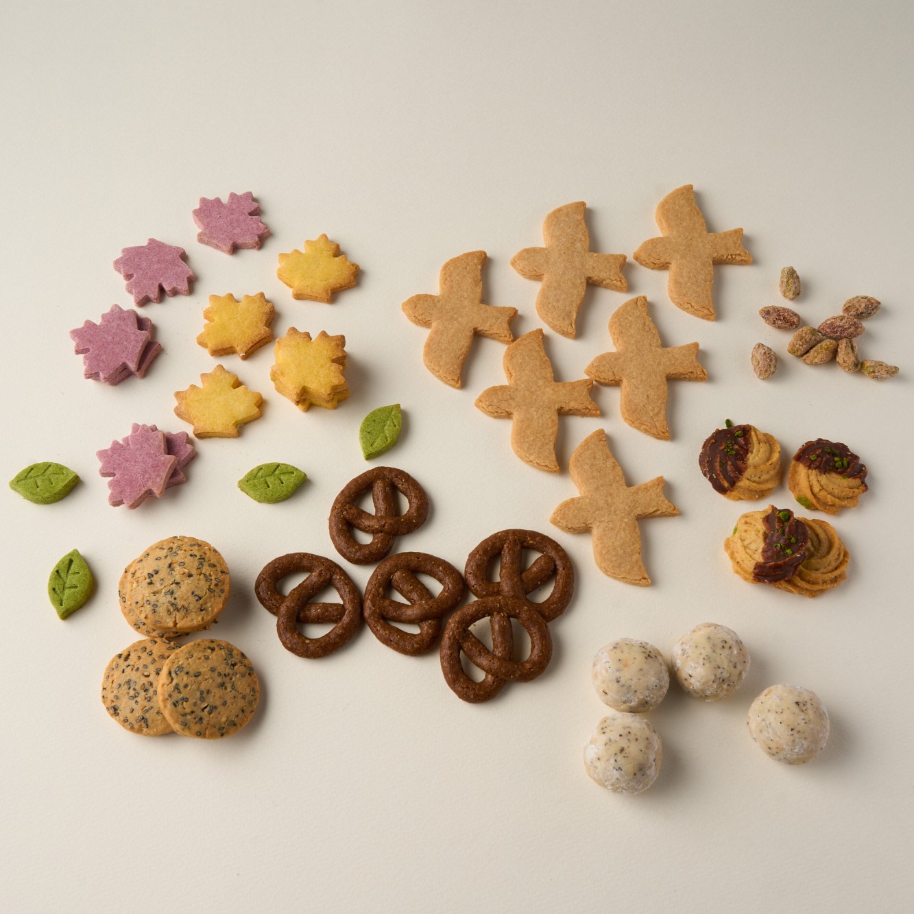 秋限定＞つばめと紅葉のクッキー缶 | すべての商品 | CocoChouChou