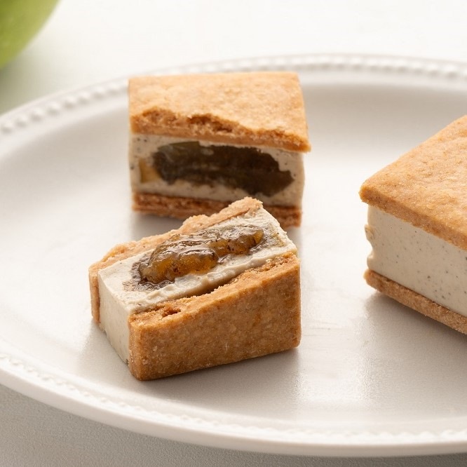＜季節限定＞信州ヴィーガンバターサンドブラムリー＆アールグレイ（3個セット）