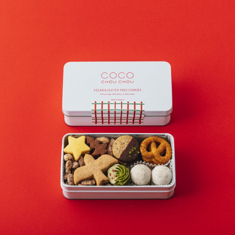 ＜Xmas限定＞つばめのノエルクッキー缶