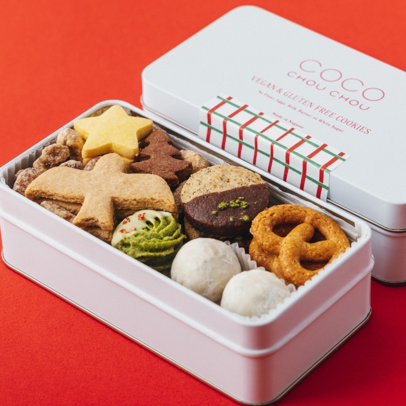 ＜Xmas限定＞つばめのノエルクッキー缶