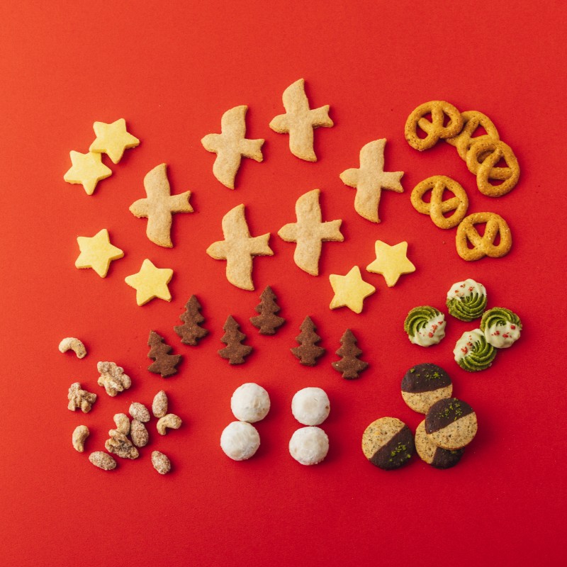 ＜Xmas限定＞つばめのノエルクッキー缶