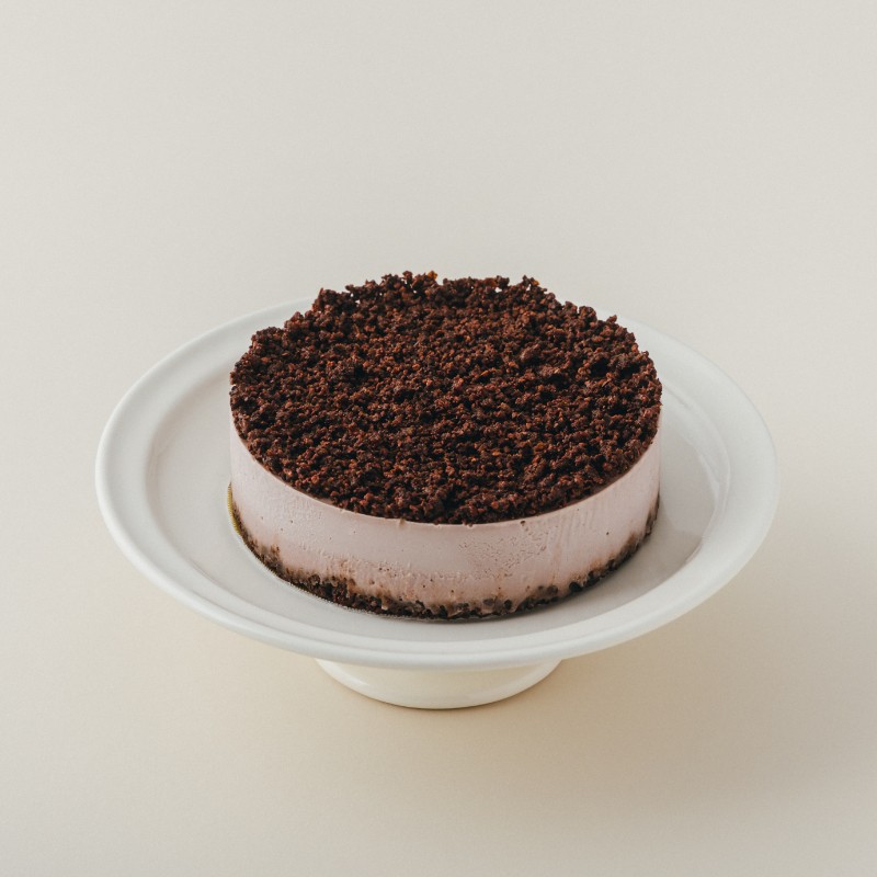 ＜Xmas限定＞ヴィーガンオレオストロベリーチーズケーキ【4号/12cm/2～4人分】※12/12以降のお届け