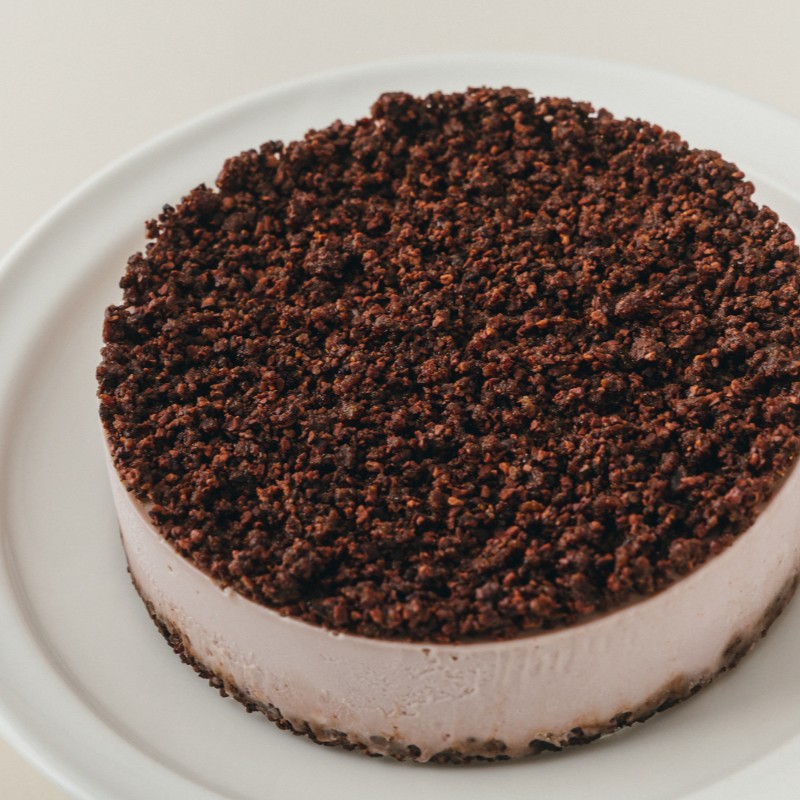 ＜Xmas限定＞ヴィーガンオレオストロベリーチーズケーキ【4号/12cm/2～4人分】※12/12以降のお届け