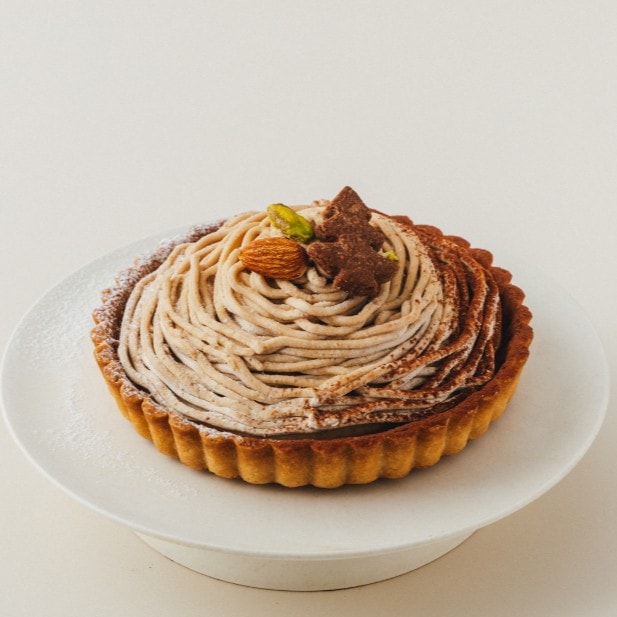 ＜Xmas限定＞ヴィーガン和栗モンブランタルト【4号/12cm/2～4人分】※12/12以降のお届け