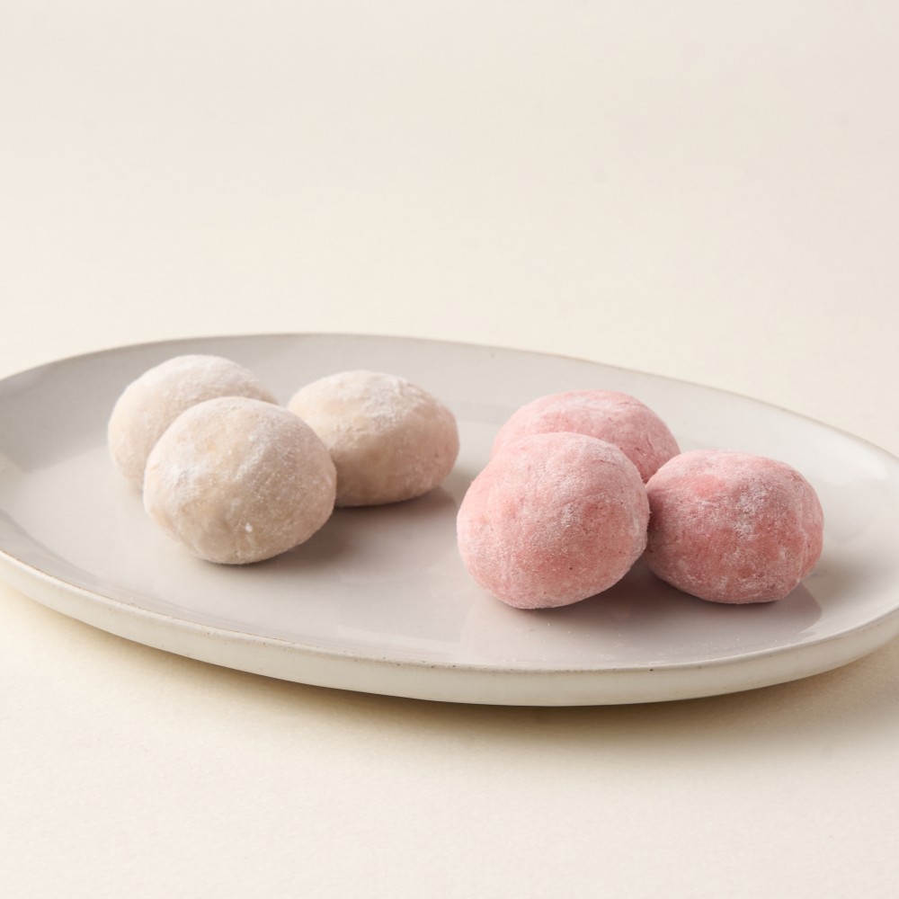 ＜スリーブ付き＞紅白スノーボール ストロベリー＆ヘーゼルナッツ