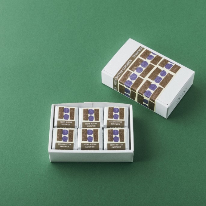 【期間限定】信州ヴィーガンバターサンドラムレーズンチョコレート(6個セット)