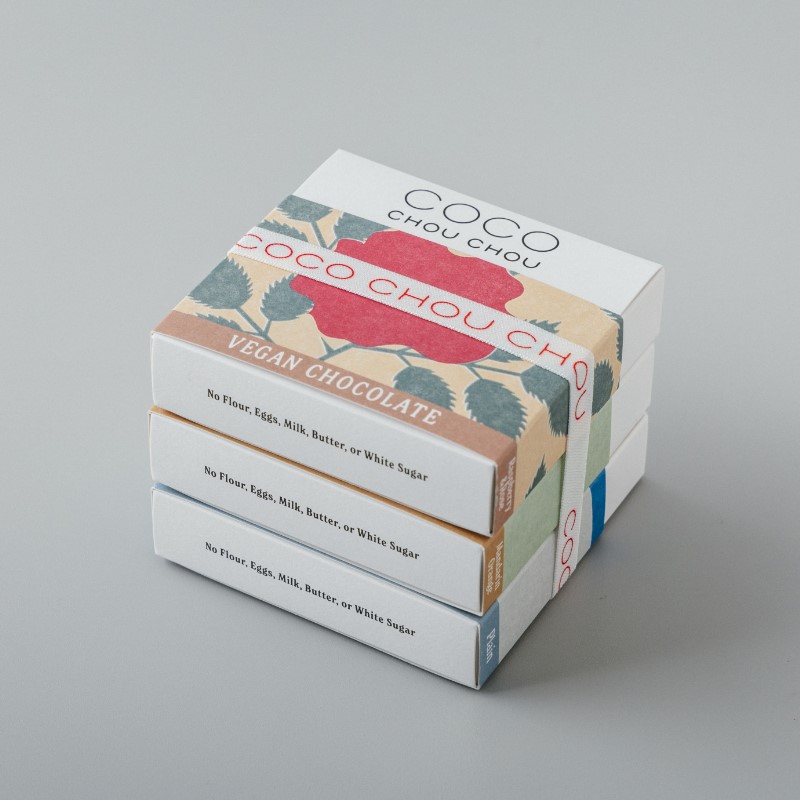 ＜薫る３種＞ヴィーガン生チョコレート（アールグレイ・抹茶・ジンジャー）