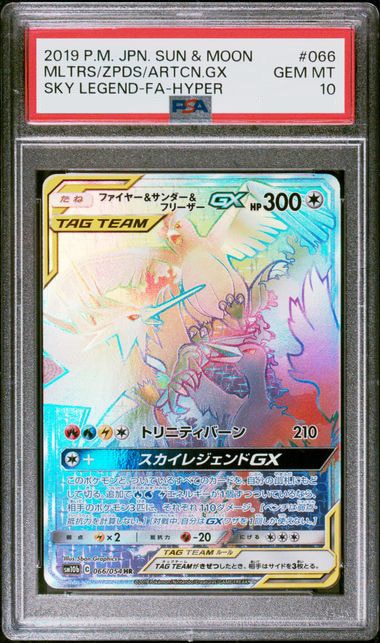 ファイヤー＆サンダー＆フリーザーgx HR psa10