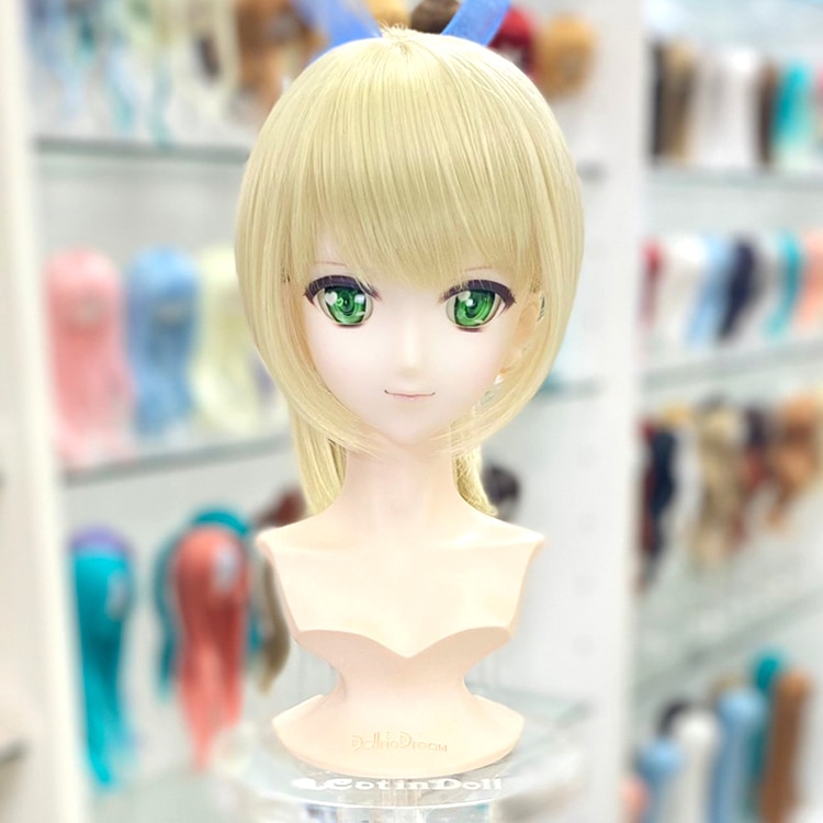Smart Doll / DD wig ADW016S16 ポニーテール アイボリー