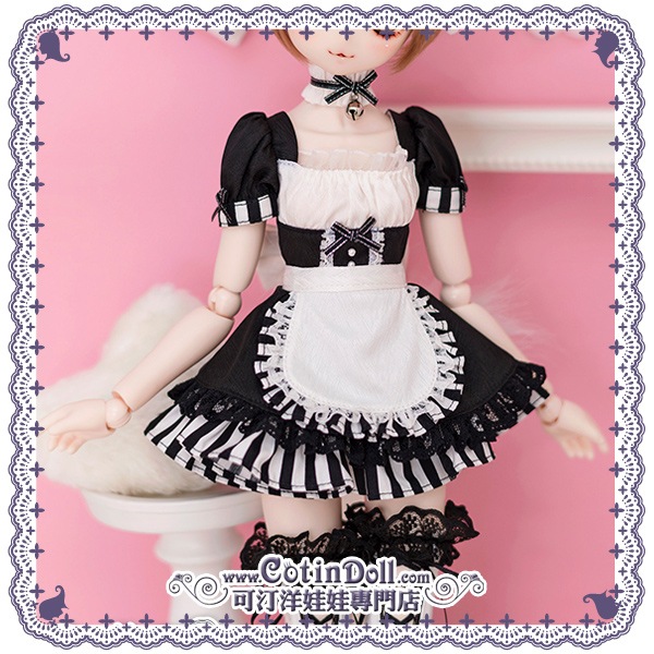 MDD ドレス】 Black & White Cat Maid