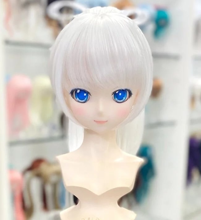 Smart Doll / DD wig ADW016S03 ピュアホワイト