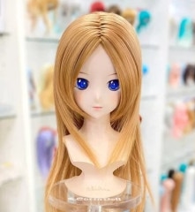 Smart Doll / DD wig ADW061S08 ハーフアップ 初音ミク色