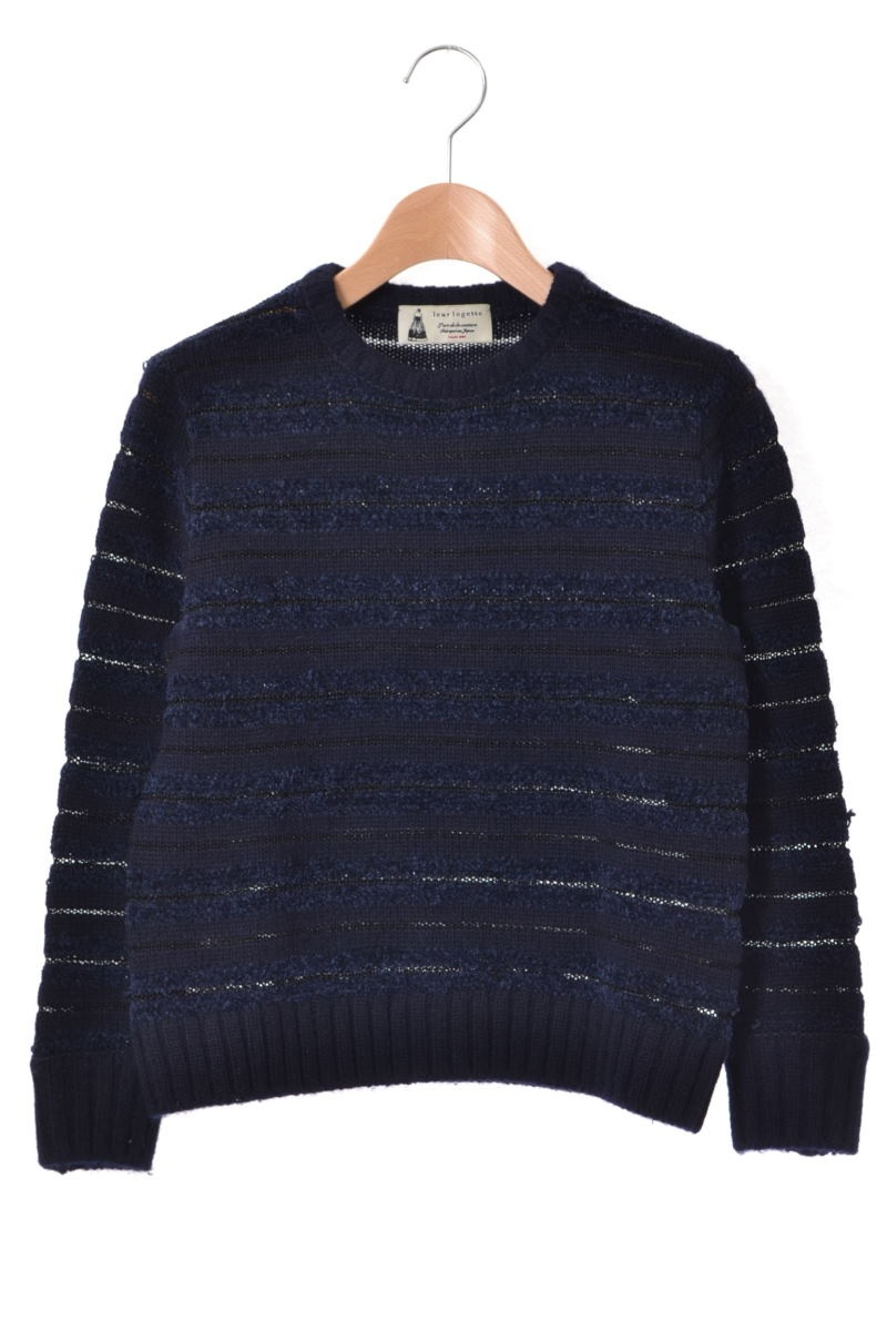 leur logette - leur logette ミックスパーツ プルオーバーニット leur logette ミックスパーツ プルオーバーニット | ALL ITEM