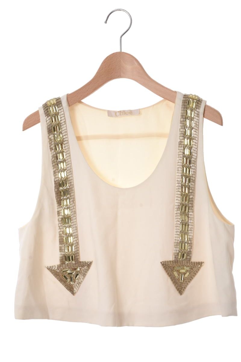 Chloe - Chloe ビーズアロー ブレンド タンクトップ Chloe ビーズアロー ブレンド タンクトップ | ALL ITEM | CYCLE