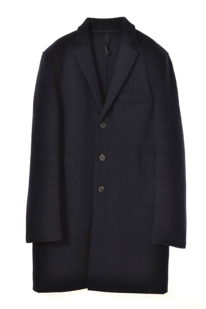 Harris Wharf London Boxy Coat ウール チェスター コート | ALL