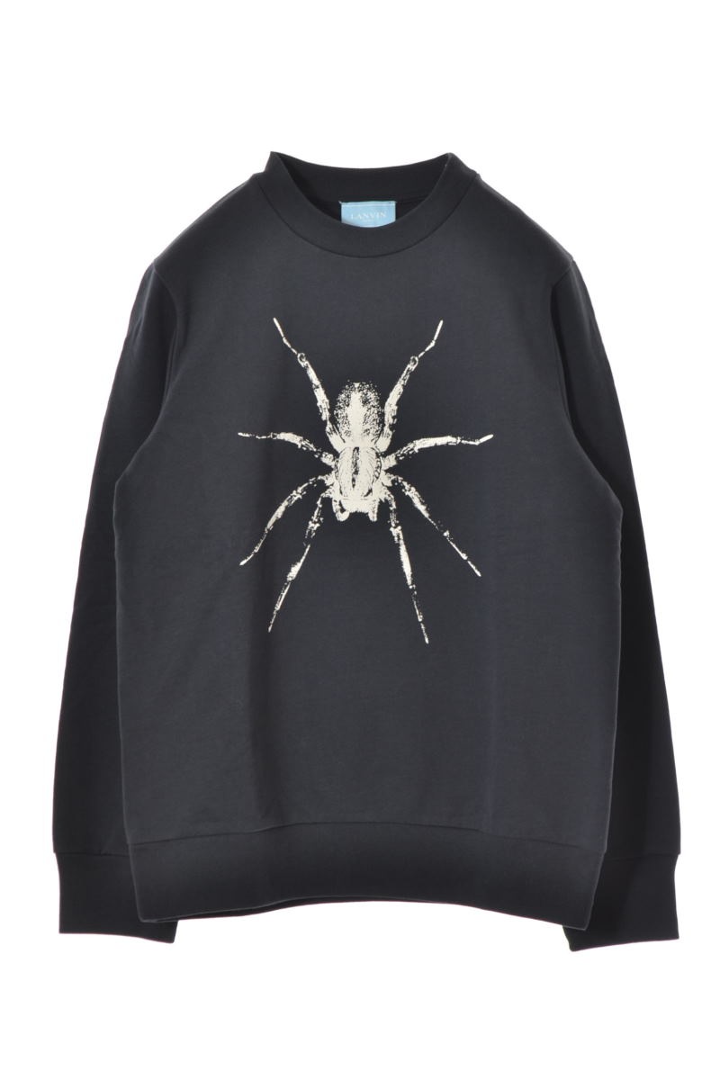 LANVIN - LANVIN フロッキープリント スパイダースウェット LANVIN フロッキープリント スパイダースウェット | ALL ITEM