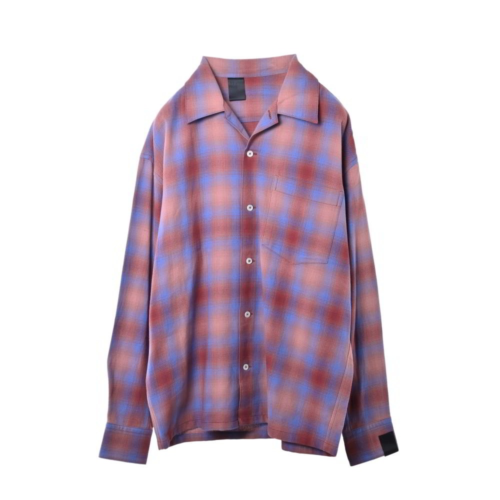 N.HOOLYWOOD チェック オープンカラー シャツ | ALL ITEM