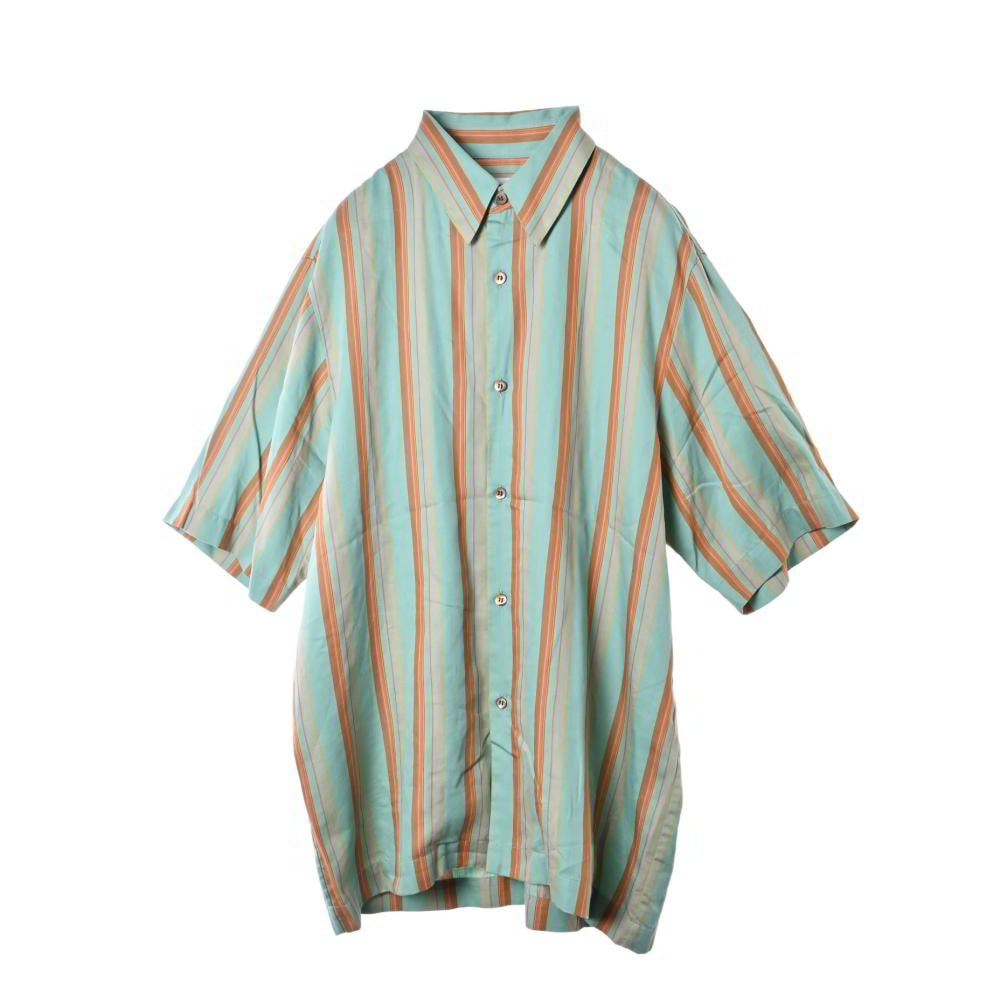 DRIES VAN NOTEN ライトグリーン 半袖シャツ 36 reclo-as-shopping_921299