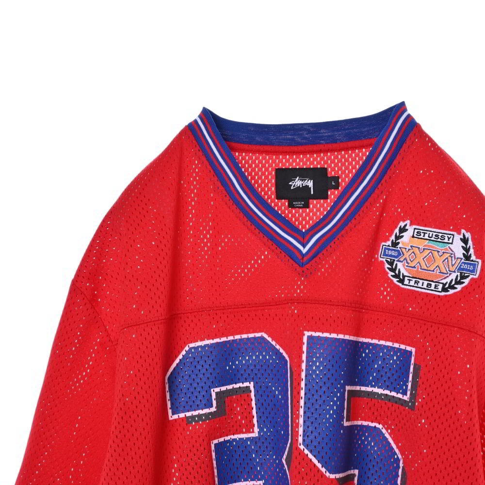 Stussy ゲームシャツ STUSSY ステューシー メッシュ 半袖 ゲームシャツ サイズXL