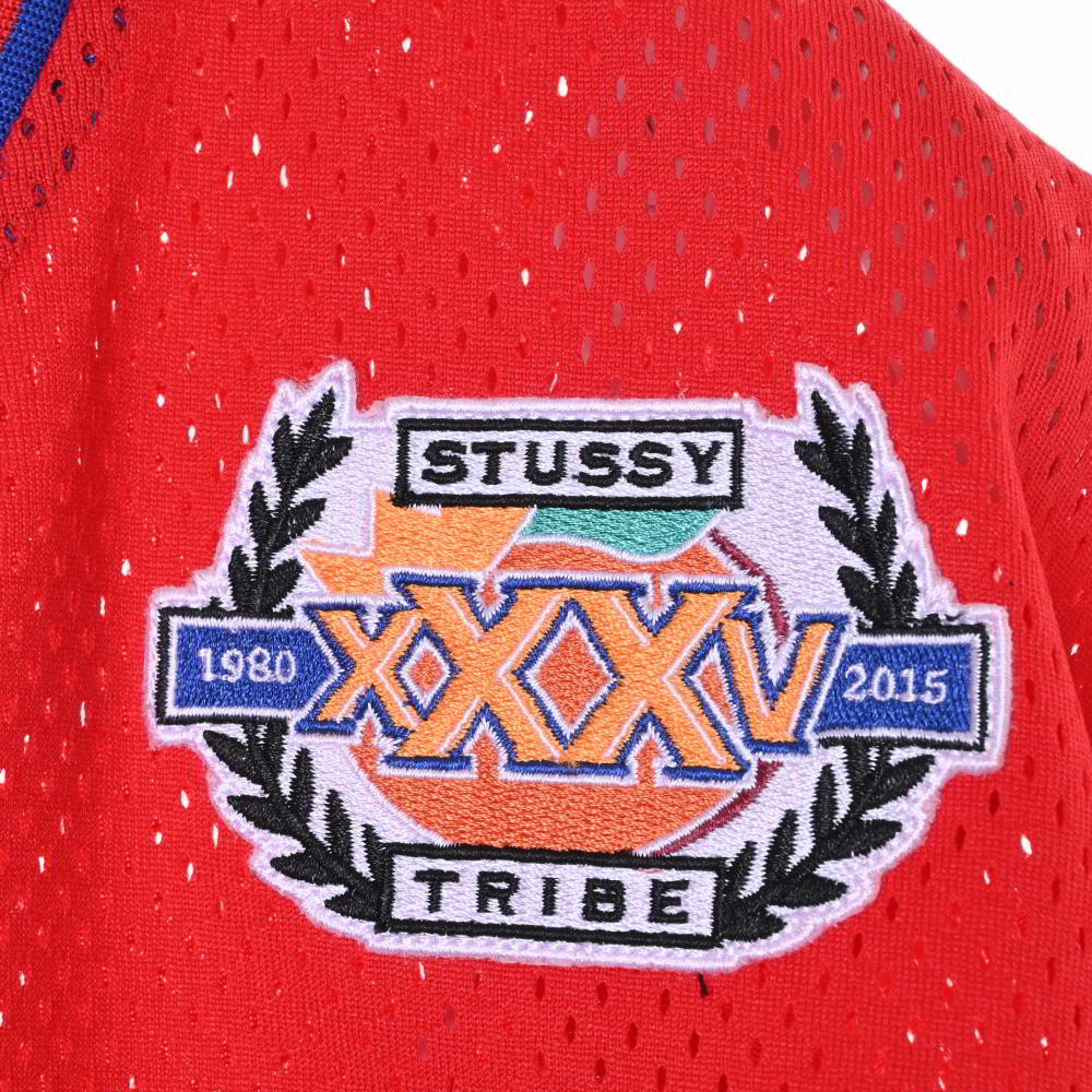 STUSSY ワッペン付き メッシュ ゲーム シャツ | ALL ITEM