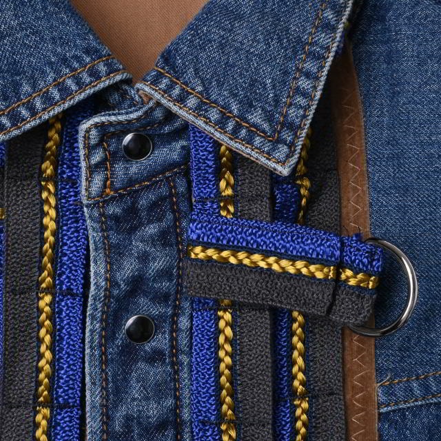 Sacai サカイ 装飾 DENIM SHIRT デニム ジャケット（Sacai 装飾