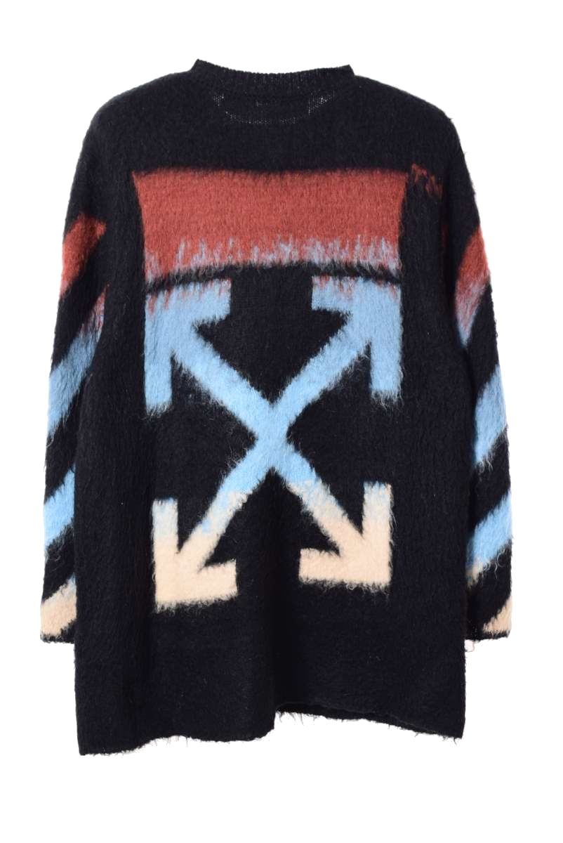 Off-White - OFF-WHITE DIAG BRUSHED モヘア混 ニット OFF-WHITE DIAG BRUSHED モヘア混 ニット | ALL ITEM | CYCLE HEARTS