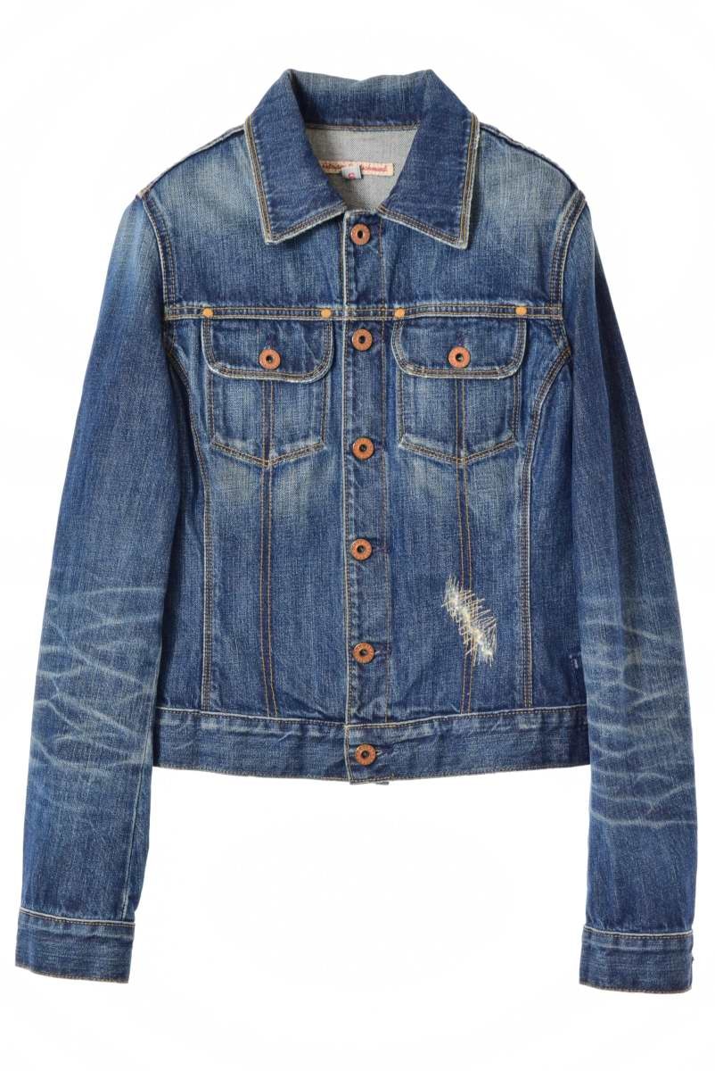 ADRIANO GOLDSCHMIED - AG (Adriano Goldschmied) USED加工 デニムジャケット AG (Adriano Goldschmied) USED加工 デニム ジャケット | ALL