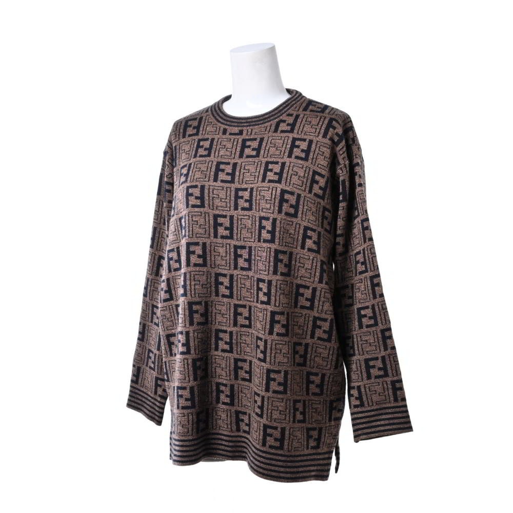 人気商品・限定商品ばかりの「超得 半額福袋」が販売開始 FENDI ヴィンテージ FF柄 ウール混 ニット | ALL ITEM | CYCLE ニット+セーター