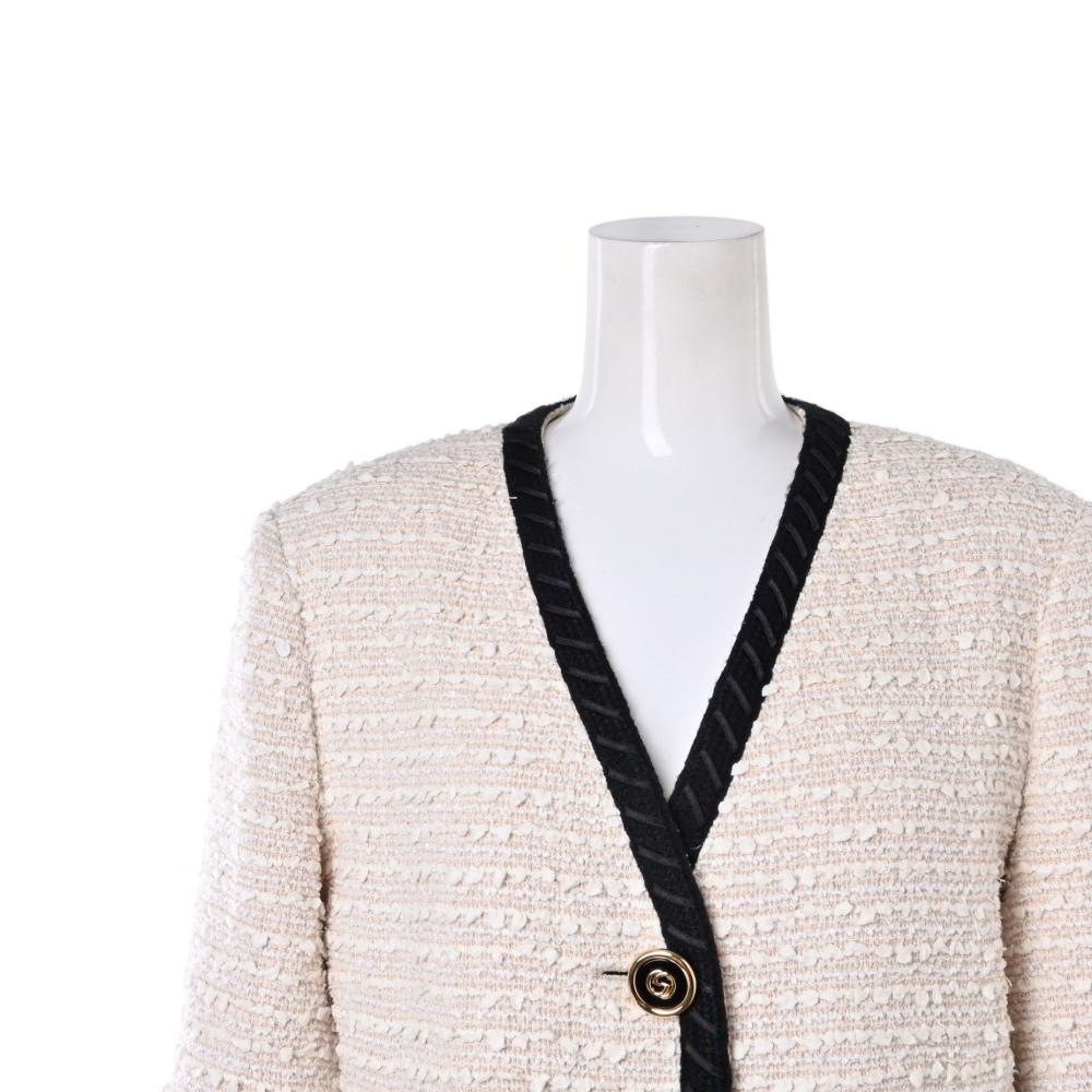 GUCCI 560728 ツイード ノーカラージャケット | ALL ITEM