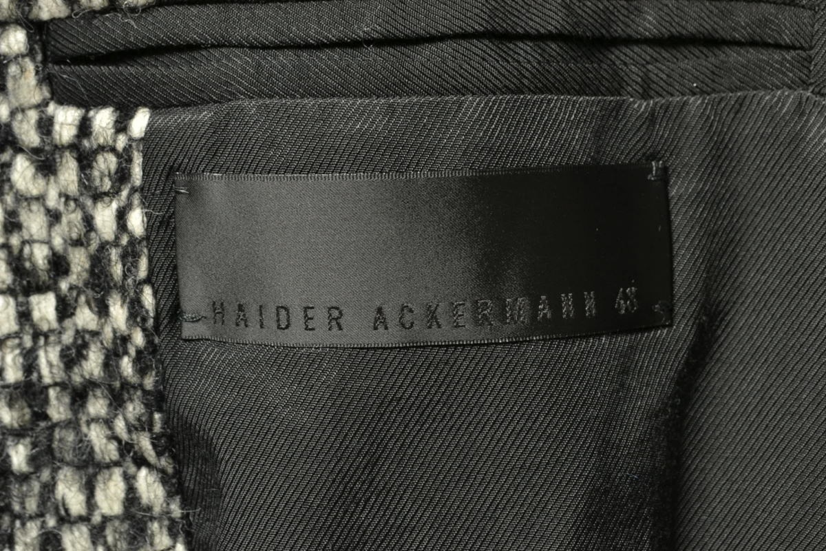 予約販売 Haider ALL | コート チェスター シングル ウーブン Ackermann ジャケット・アウター