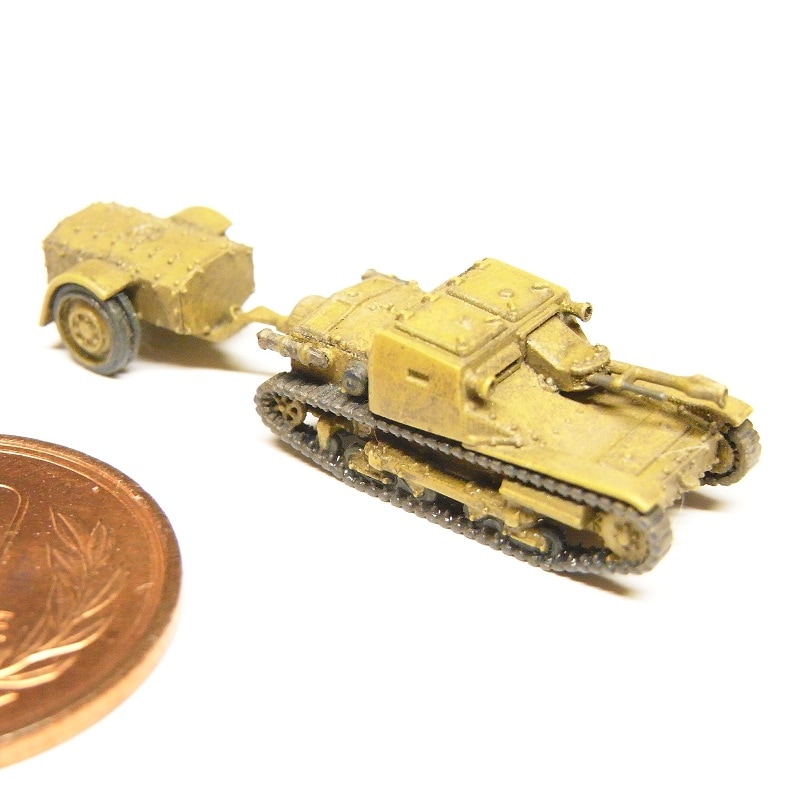 1/144　カルヴェローチェCV33/L3（火炎放射器装備型）