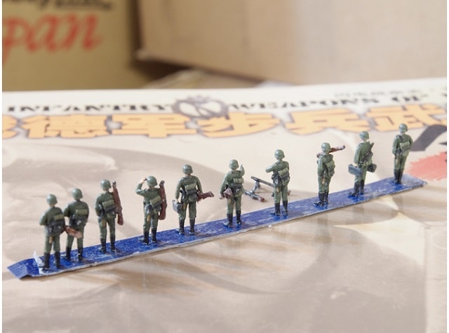軍隊手帳セットA (3冊)歩兵34、 野砲20、 独歩72書き込み多数