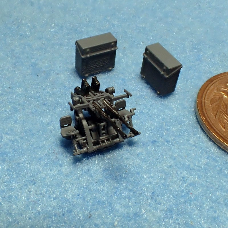 1/144 IJN 九六式25mm連装機銃セット