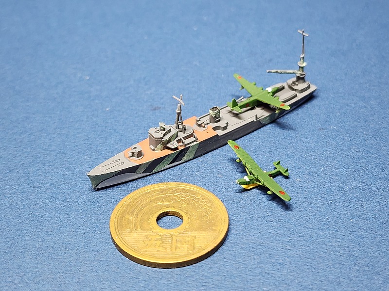 1/2000　飛行艇母艦 秋津洲（UVレジン版）