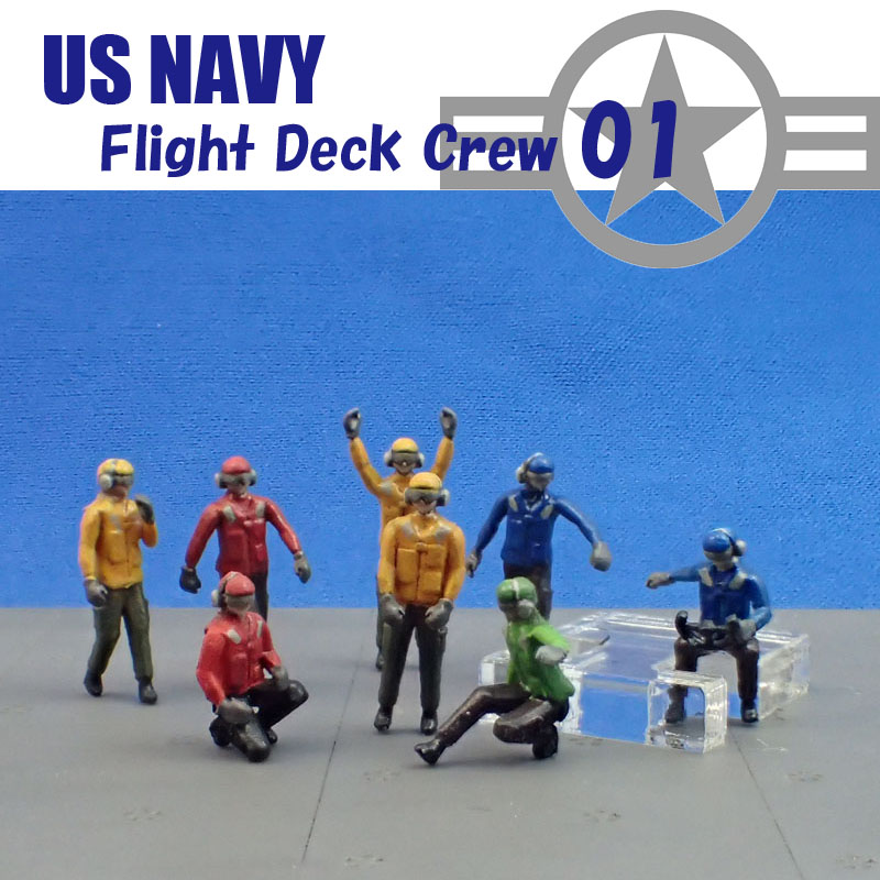 1/144 US.NAVYデッキクルー 01