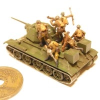 1/144 ソ連軍タンクデサントセット の販売 DAMEYA-NET