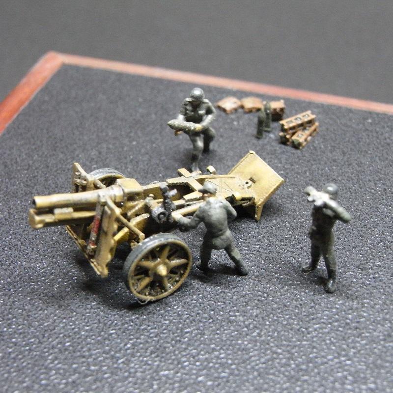 1/144　sIG33 15cm重歩兵砲 砲兵セット