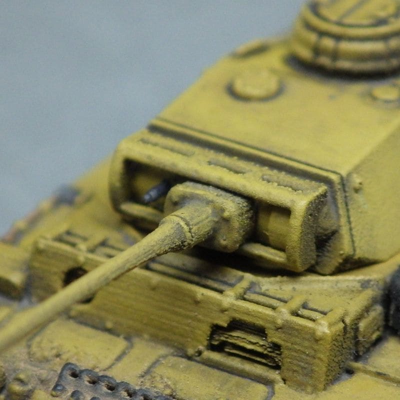 1/144 III号戦車用防盾（L型・M型用）