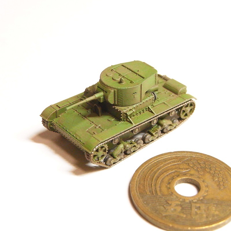 ソビエト T-26 軽戦車 1938年型＆ソビエト T-2軽戦車6点セット ソビエト T-26 軽戦車 1938年型 (プラモデル) - ホビーサーチ
