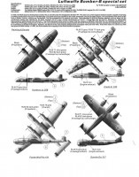 1/144 ドイツ空軍爆撃機B計画セット