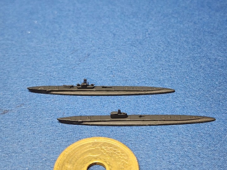 1/2000 ガトー級潜水艦（UVレジン版・2隻セット） の販売 DAMEYA-NET