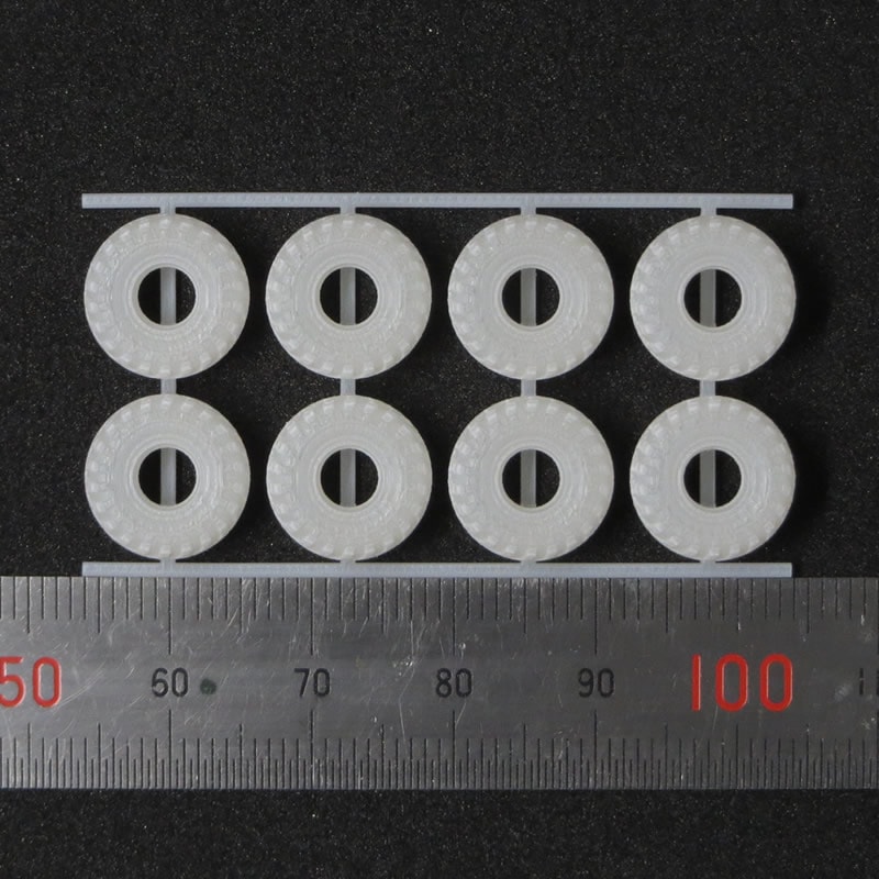 1/144 オフロードトラック用タイヤB（直径11.5mm）