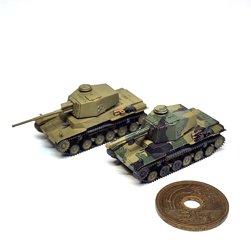 1/144 三式中戦車チヌ（UVレジン版）