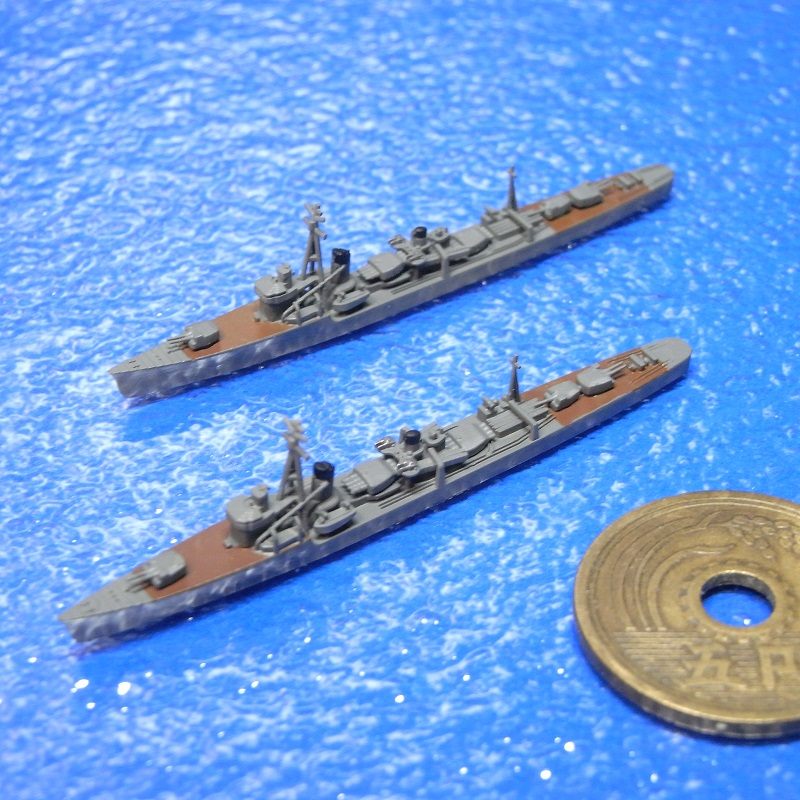 1/2000 改白露型駆逐艦（UVレジン版・2隻セット）
